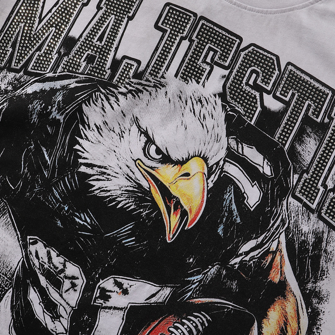 Majestik “Gridiron Eagle” Football Vintage Tee
