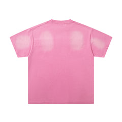 Majestik “Moto vs. Everybody” Vintage Pink Tee