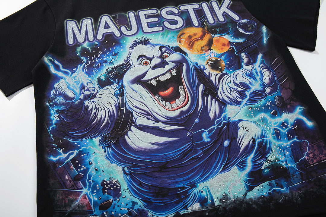 Majestik “Electric Ghost” Graphic Tee