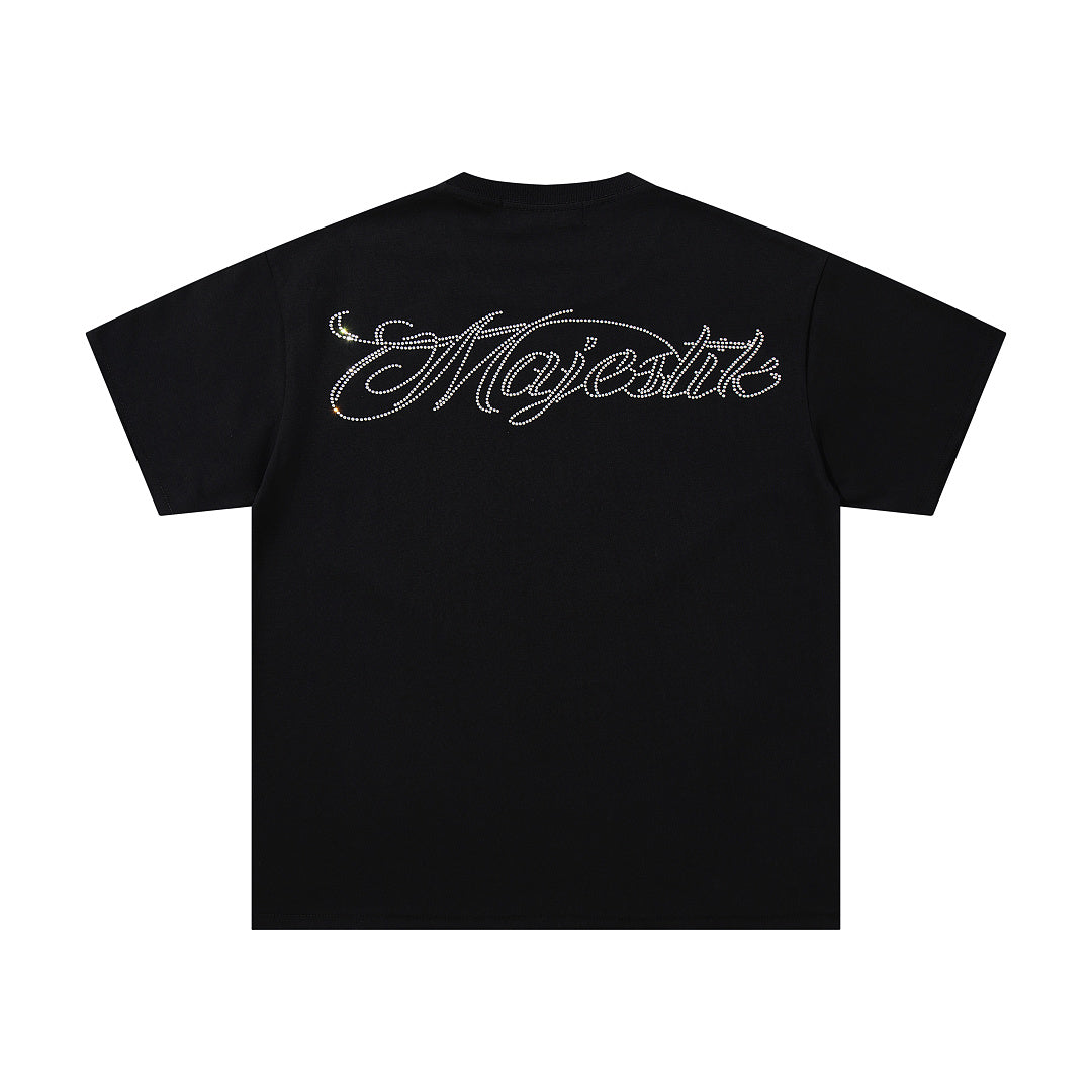 Majestik “Cereal Cosmic” Rhinestone Graphic Tee