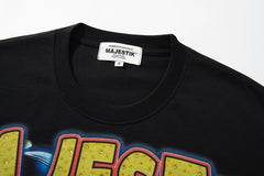 Majestik “Cereal Cosmic” Rhinestone Graphic Tee