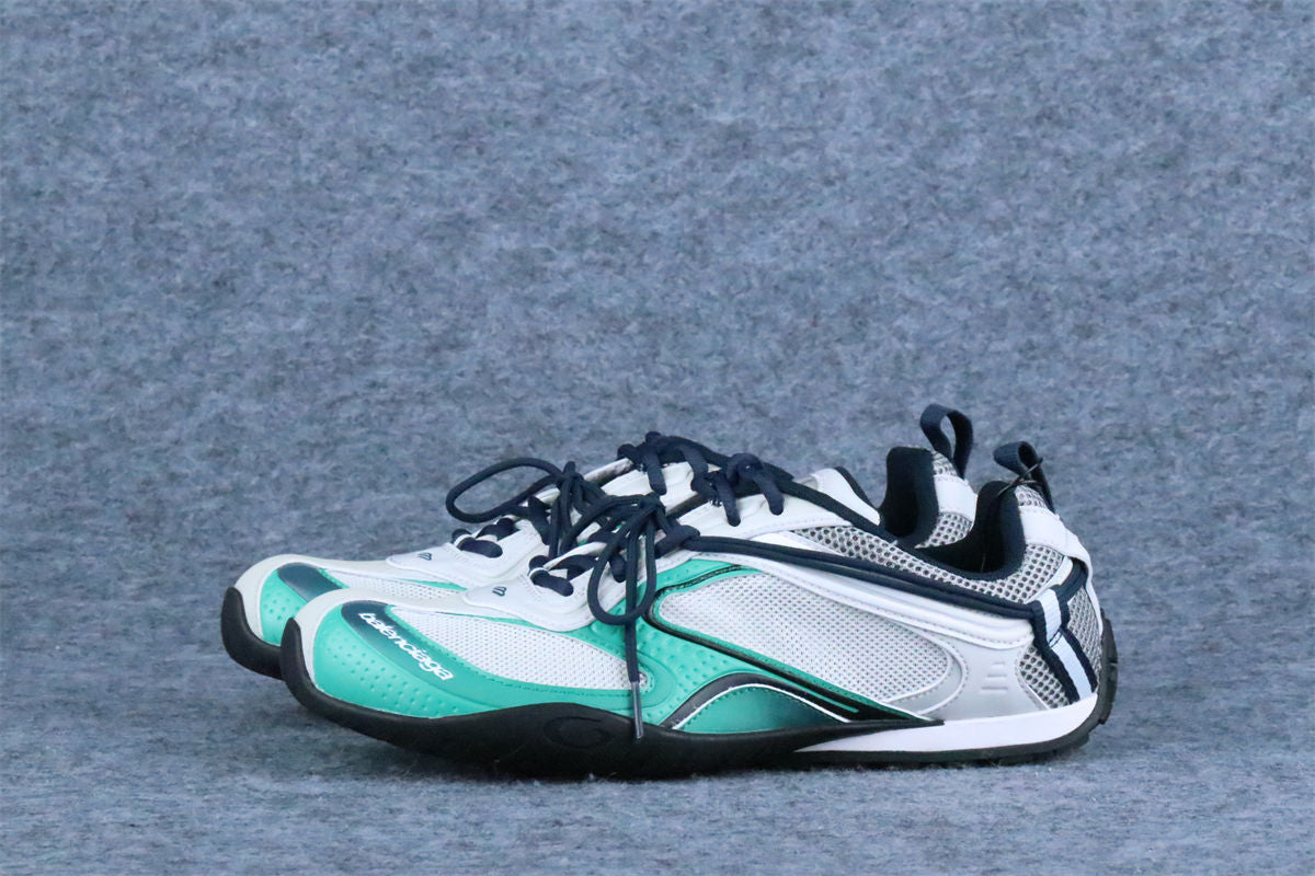 Balenciaga Radar Gradient Lines Sneaker 'Green White Grey'