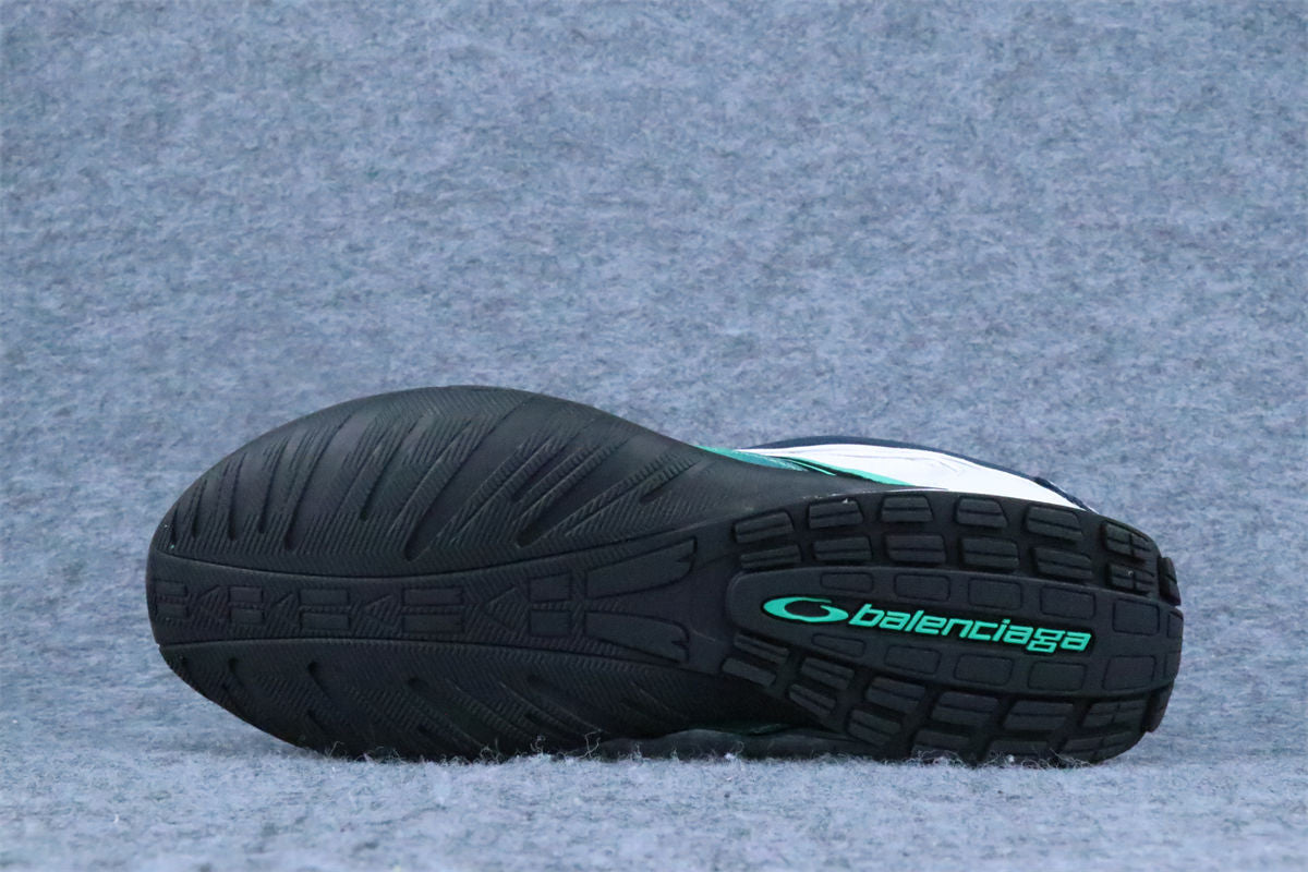 Balenciaga Radar Gradient Lines Sneaker 'Green White Grey'