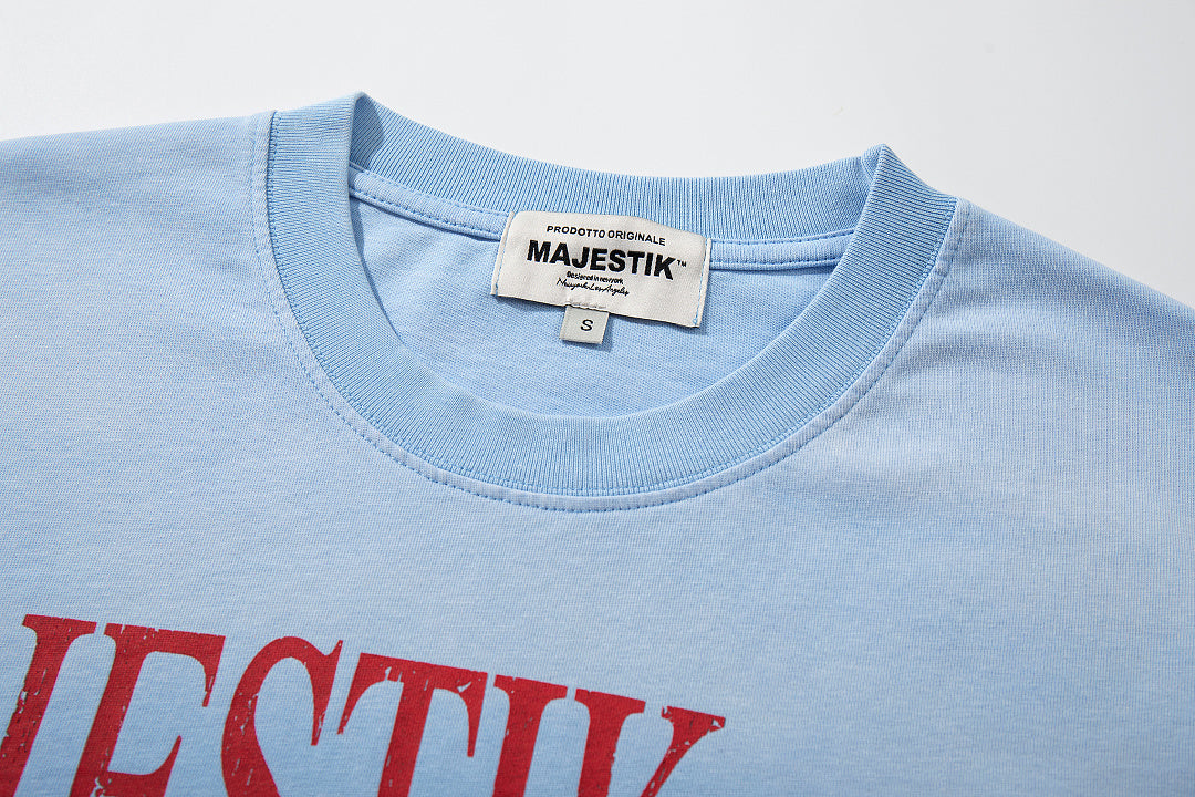 Majestik “Moto Club World Tour” Vintage Wash Tee