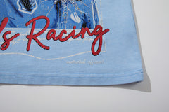 Majestik “Moto Club World Tour” Vintage Wash Tee