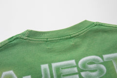 Majestik “Badnews / Own The Field” Vintage Wash Tee（Green）