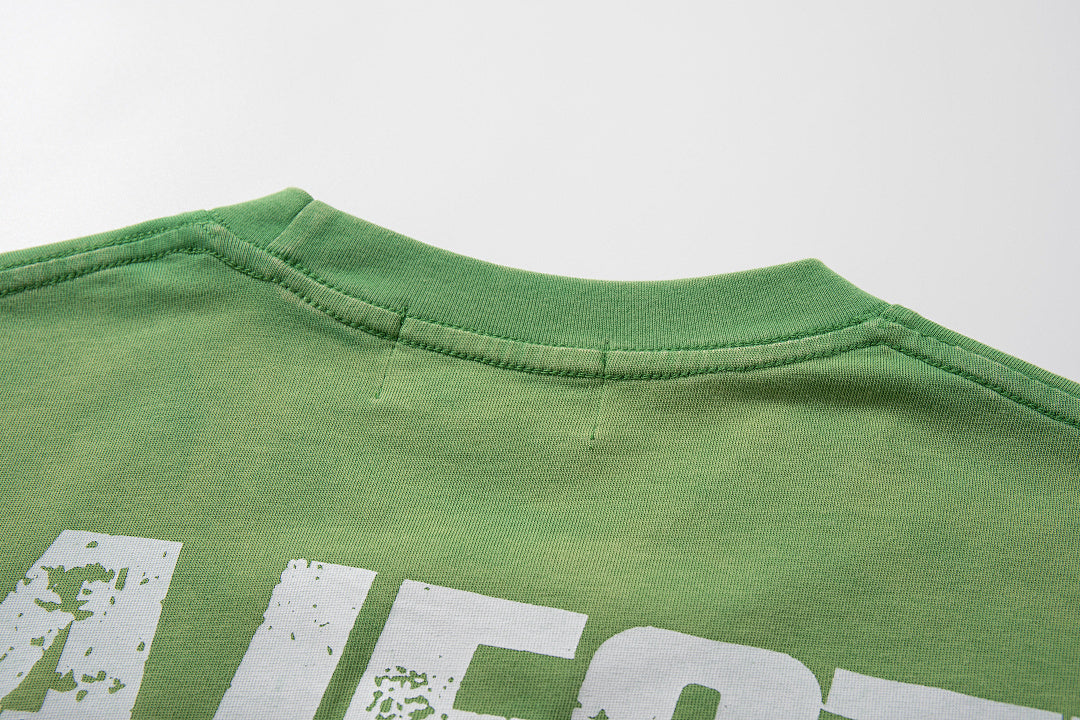 Majestik “Luxury Culture” Yacht Vintage Tee（Green）