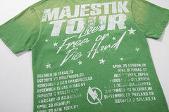 Majestik “Luxury Culture” Yacht Vintage Tee（Green）
