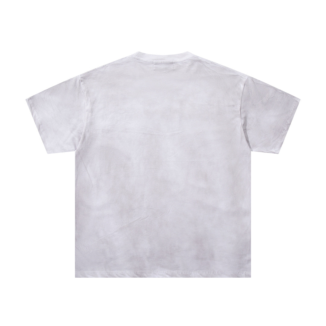 Majestik “Billiards Bulldog” Sport Dept Vintage Tee（White）
