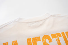 Majestik “Paradise” Supercar Vintage Tee（Off-White / Cream）