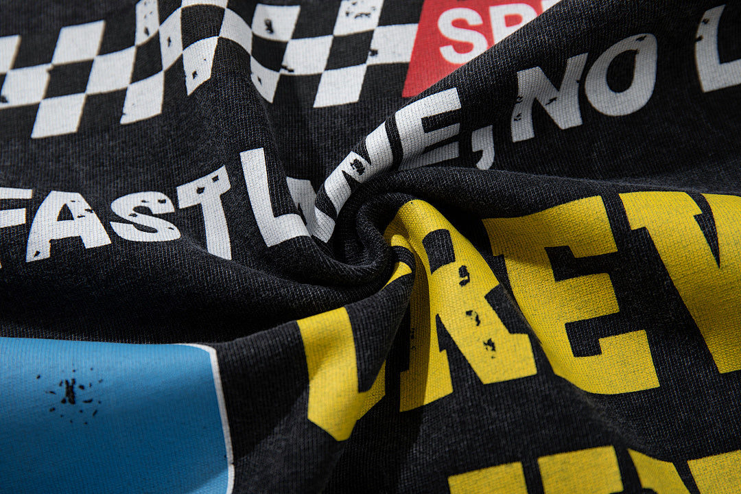 Majestik “Street Legends” Moto Vintage Tee（Black）