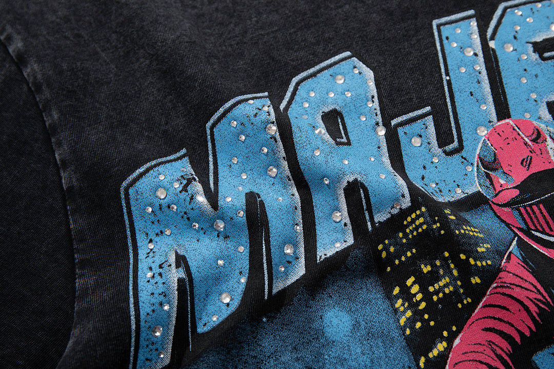 Majestik “Street Legends” Moto Vintage Tee（Black）