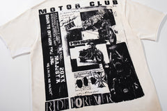 Majestik “Motor Club” Ride Forever Vintage Tee