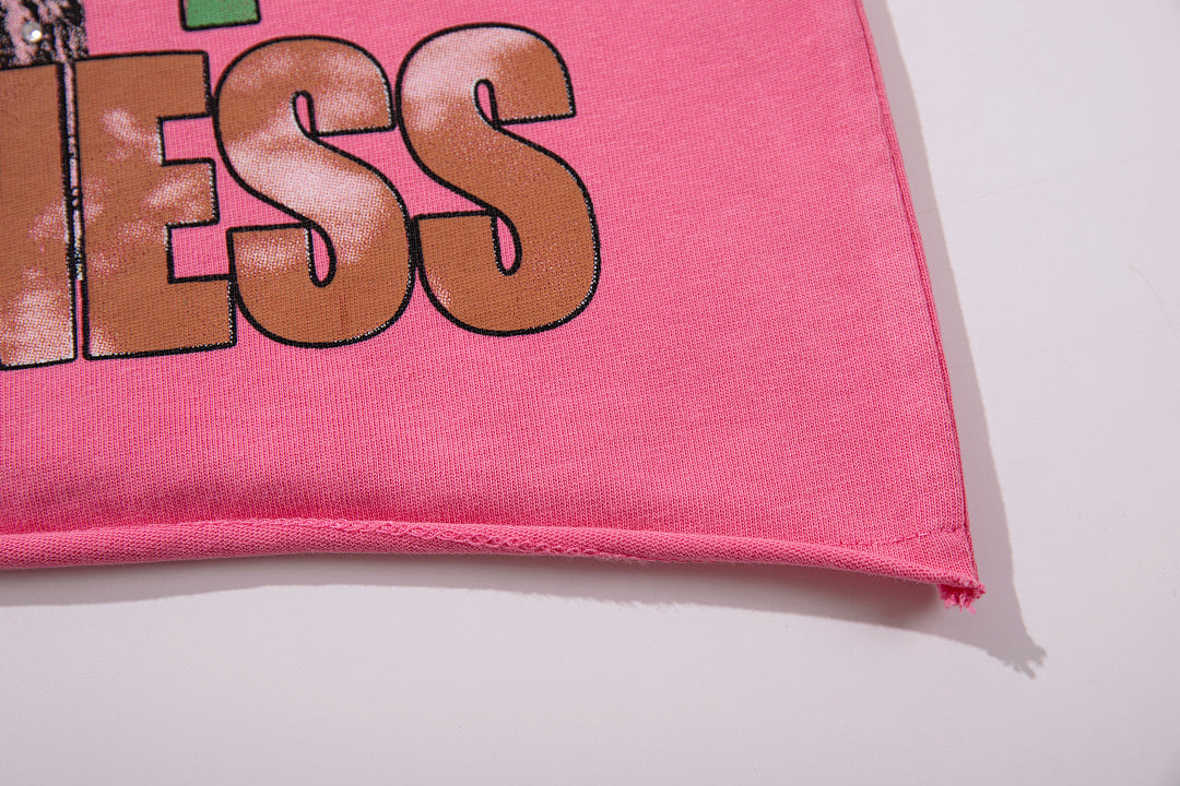 Majestik “Soul & Light in Darkness” Vintage Tee（Pink）