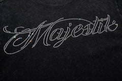 Majestik “Lightning Gridiron” Football Players Rhinestone Vintage Tee