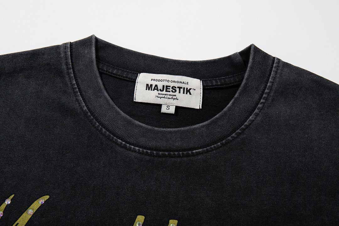 Majestik “Fire Dept” Born From Fire Vintage Tee