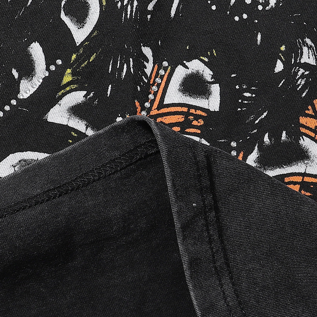 Majestik “Spiderweb” Dark Aesthetic Vintage Tee
