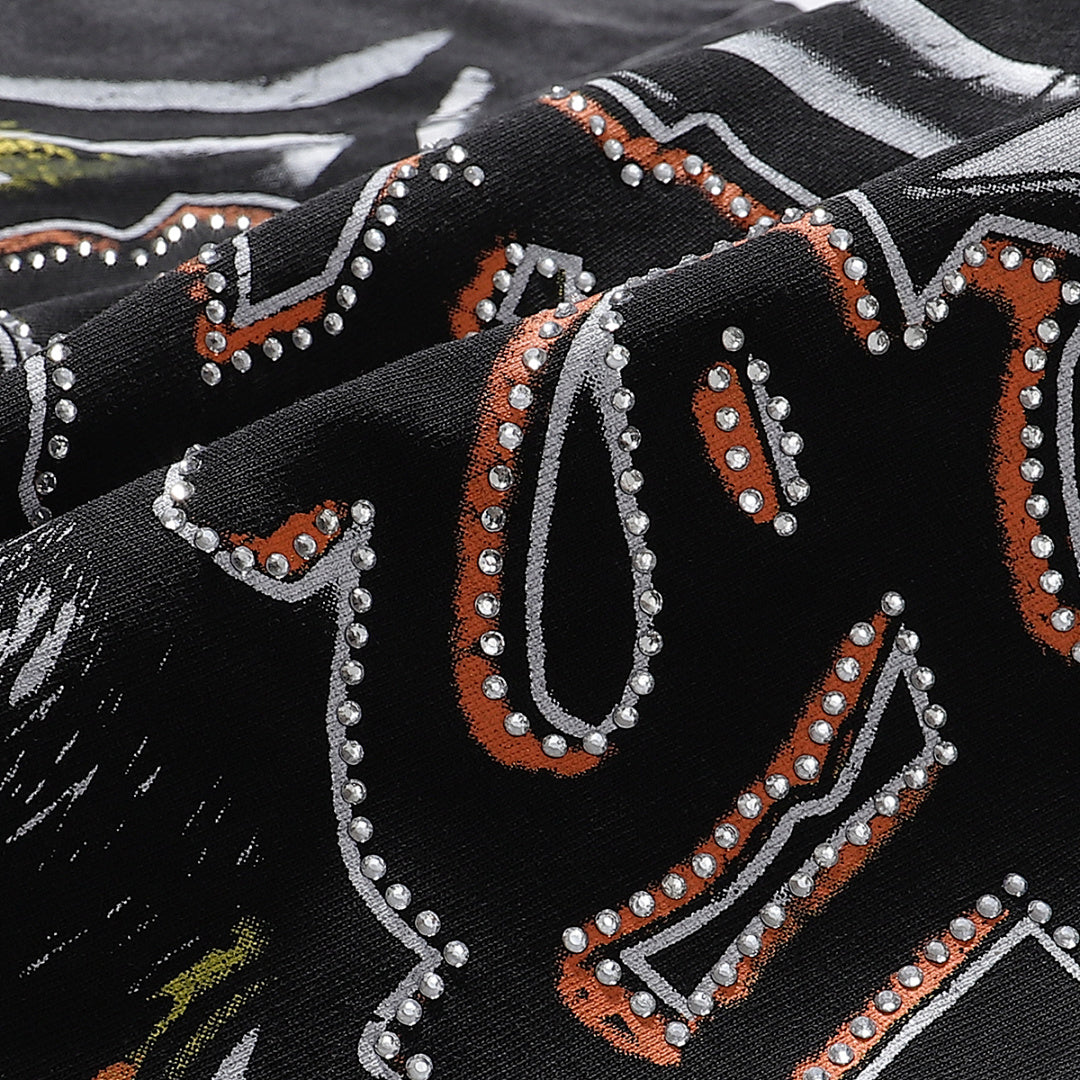 Majestik “Spiderweb” Dark Aesthetic Vintage Tee