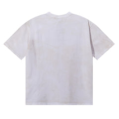Majestik “Fearless” Vintage Sun & Clouds Rhinestone Tee