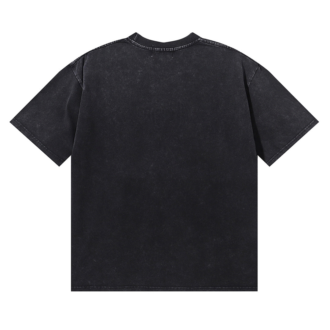 Majestik “City Graffiti” Skyline Vintage Tee（Black）