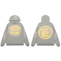 Hellstar "No Guts No Glory" Hoodie grey