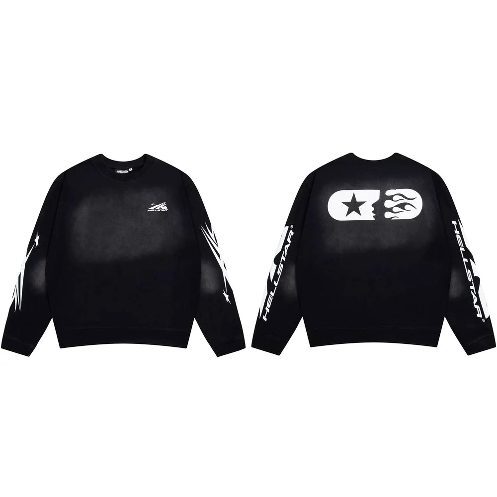 Hellstar Capsule Logo Sweatshirt black