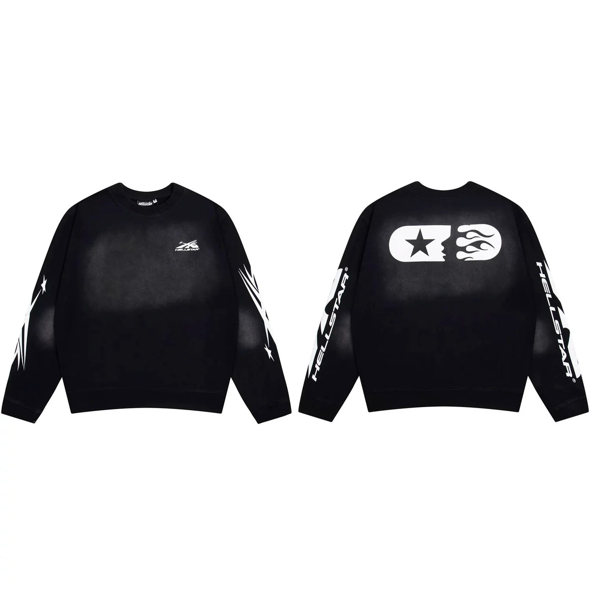 Hellstar Capsule Logo Sweatshirt black
