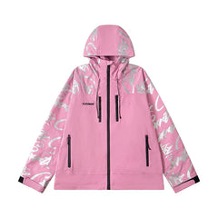 Corteiz Devil's Island Stormtrooper Waterproof Jacket Pink