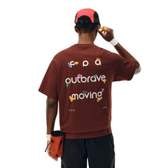 FPA Climbing Color blocked Layout COOLMAX Sports T-shirt Summer Round Neck Couple Half Sleeve Outdoor Breathable Short Sleeve Men