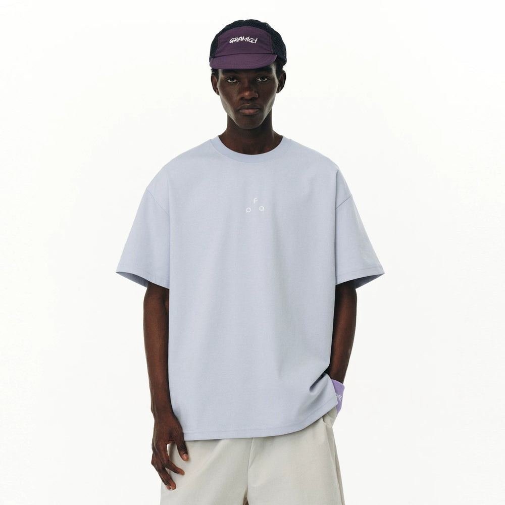 FPA Sports 7A Antibacterial Fast Dry Ice Short Sleeve China-Chic Summer Loose Round Neck Casual Couple Black T-shirt