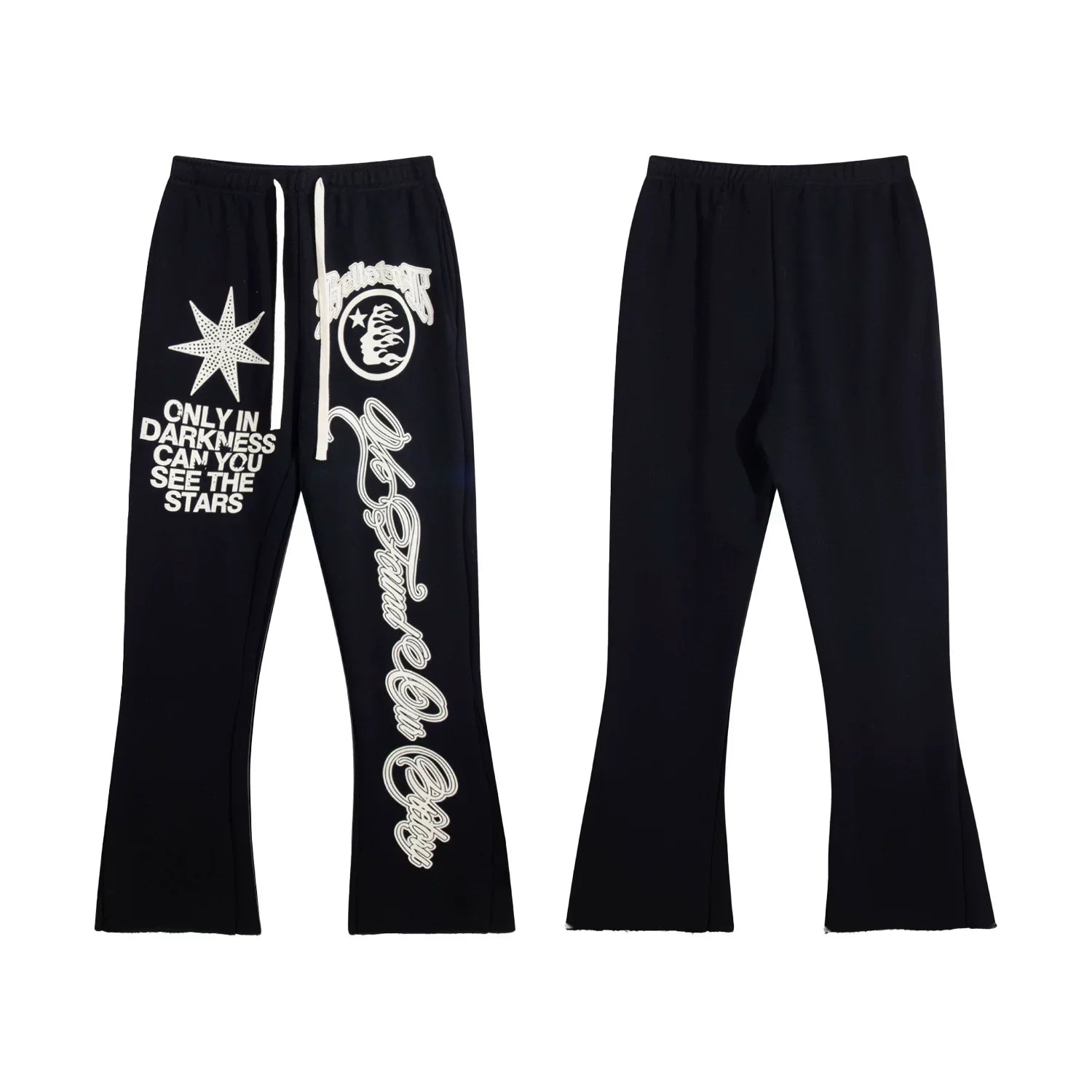 Hellstar "Only In Darkness" Flare Sweatpants