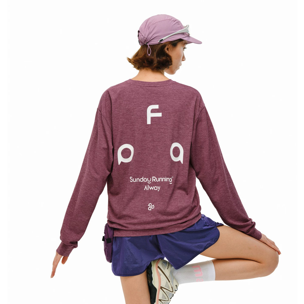 FPA moisture absorbing quick drying 7A antibacterial sports long sleeved outdoor quick drying breathable spring casual round neck couple T-shirt for men