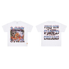 First Row “Faded Dreams” Lost Utopia Rhinestone Vintage Tee