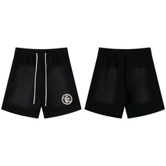 Hellstar Minimalist Star Logo Shorts black