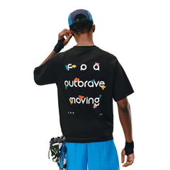 FPA Climbing Color blocked Layout COOLMAX Sports T-shirt Summer Round Neck Couple Half Sleeve Outdoor Breathable Short Sleeve Men
