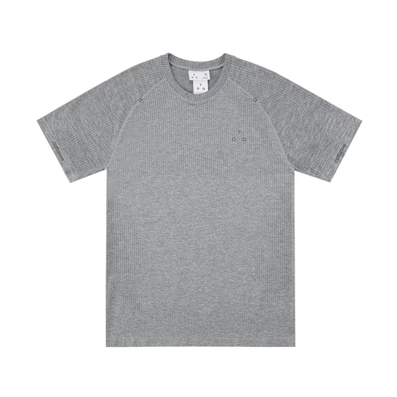 FPA Sports Integrated Knitted Short Sleeve Summer Outdoor Basic Design Sense Fitness Breathable Moisture Absorbing Quick Drying T-shirt for Men