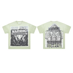 First Row “Warning! The Seals Have Opened” Graphic Vintage Tee