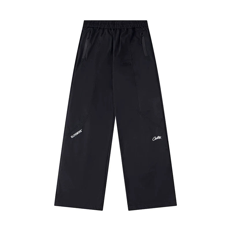 Corteiz Devil's Island Stormtrooper Waterproof Pants Black