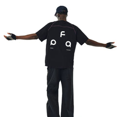 FPA quick drying 7A antibacterial Hasselbladder short-sleeved national trend brand summer round neck loose couple outfit casual half-sleeved T-shirt