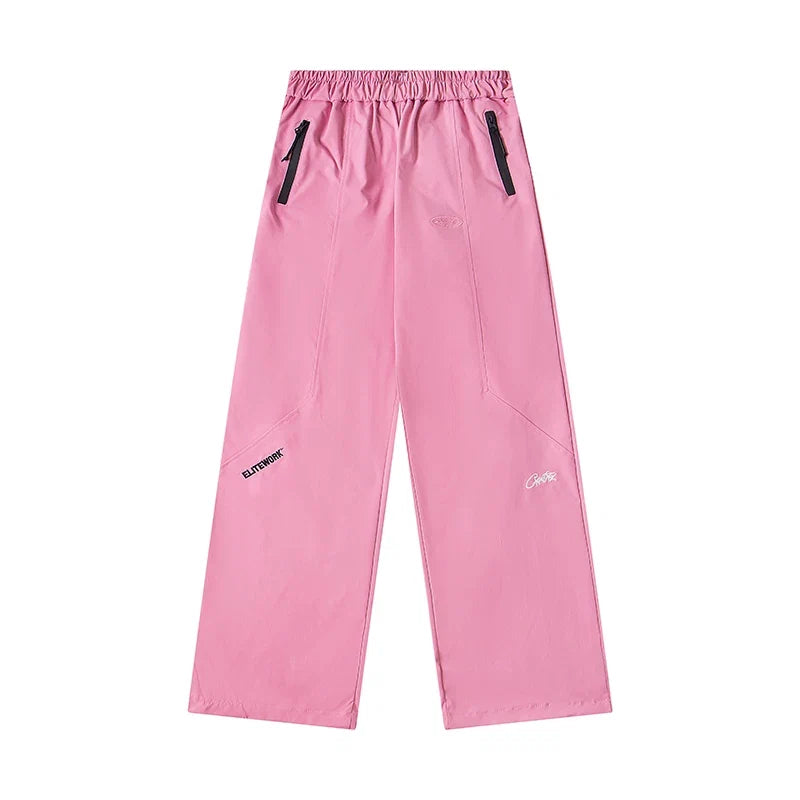 Corteiz Devil's Island Stormtrooper Waterproof Pants Pink