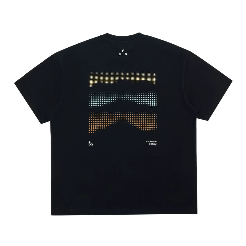 FPA Cool Quick Drying 7A Antibacterial Sports Short Sleeve Summer Round Neck Couple Wave Dot Printed Outdoor Half Sleeve T-shirt for Men