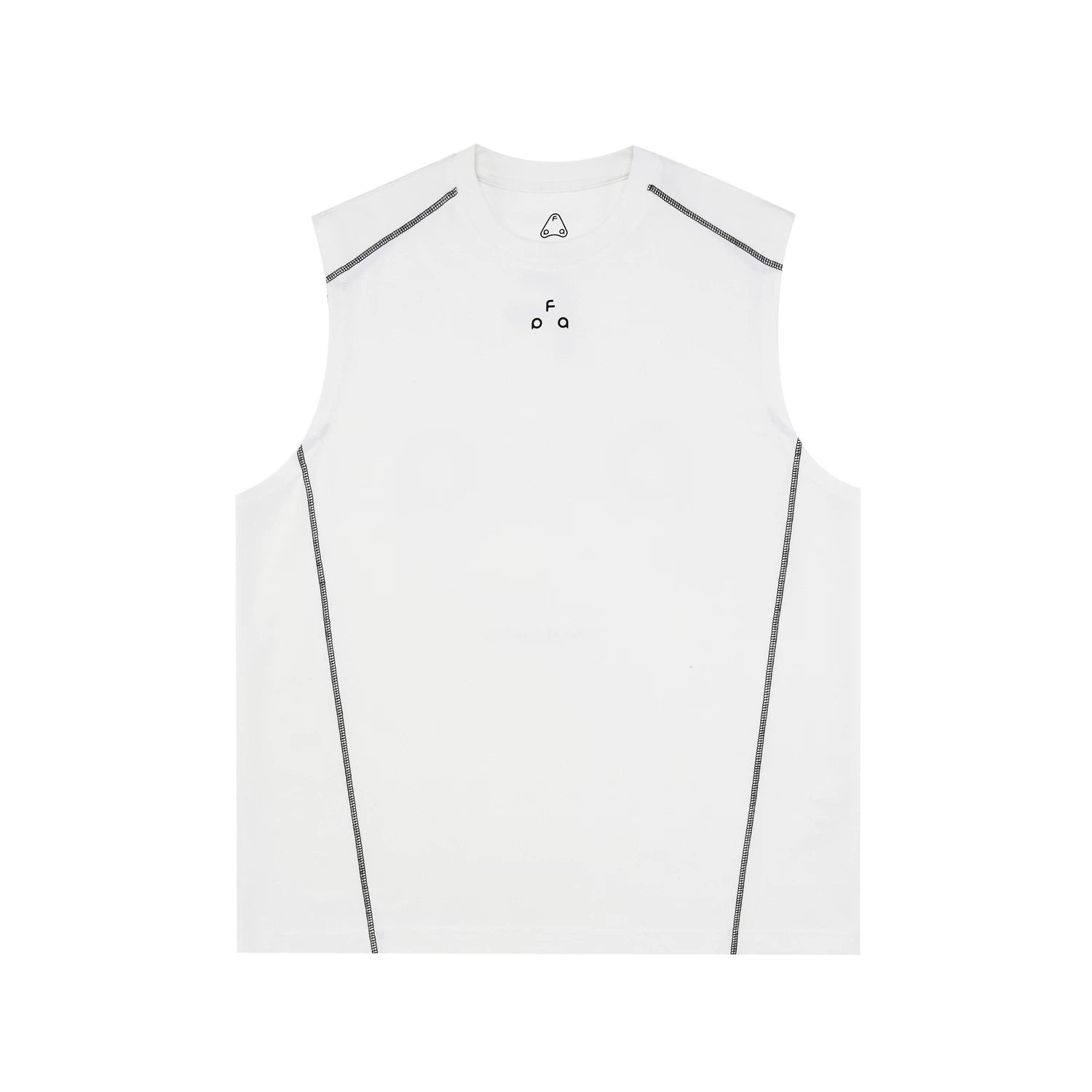 FPA Ice Sense Quick Drying 7A Antibacterial Anti mite Hasso Yoga Running Sports Print Canvas Top China-Chic Sleeveless T-shirt