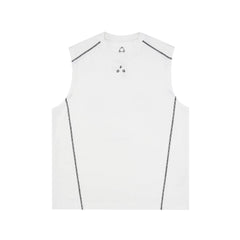 FPA Ice Sense Quick Drying 7A Antibacterial Anti mite Hasso Yoga Running Sports Print Canvas Top China-Chic Sleeveless T-shirt