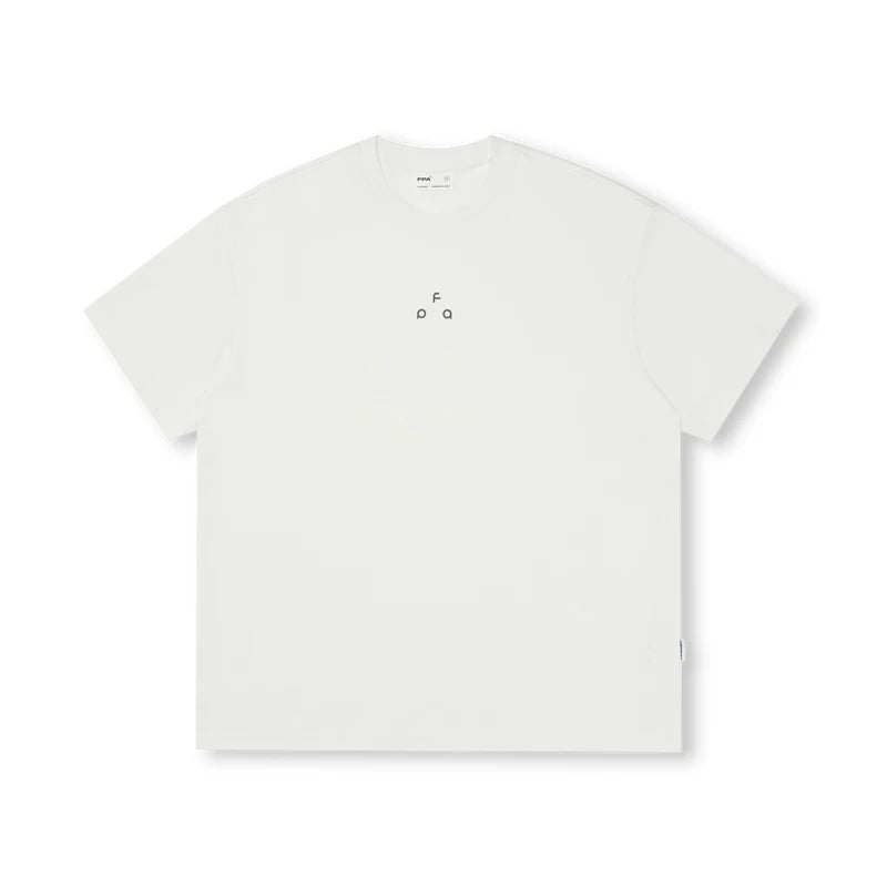 FPA Sports 7A Antibacterial Fast Dry Ice Short Sleeve China-Chic Summer Loose Round Neck Casual Couple Black T-shirt