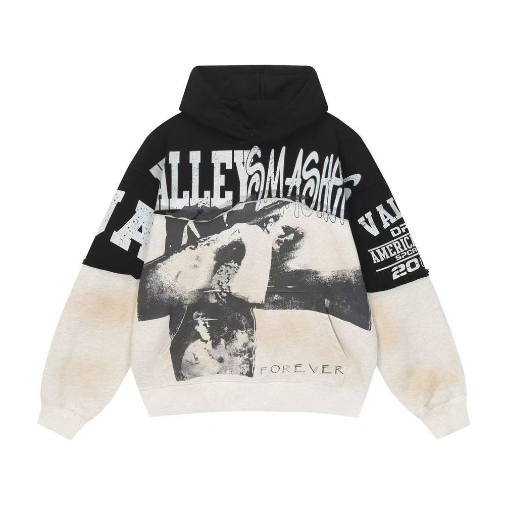Vale Forever Valley Smashers Graphic Pullover Hoodie black