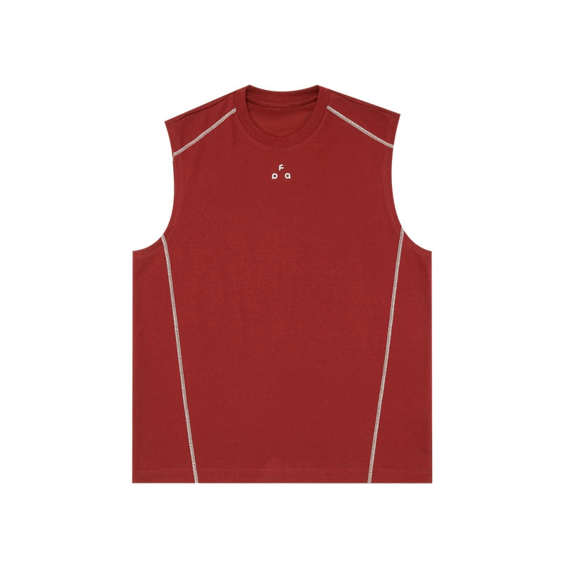 FPA Ice Sense Quick Drying 7A Antibacterial Anti mite Hasso Yoga Running Sports Print Canvas Top China-Chic Sleeveless T-shirt