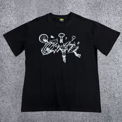 Corteiz RTW Box Logo T-Shirt – White/Yellow