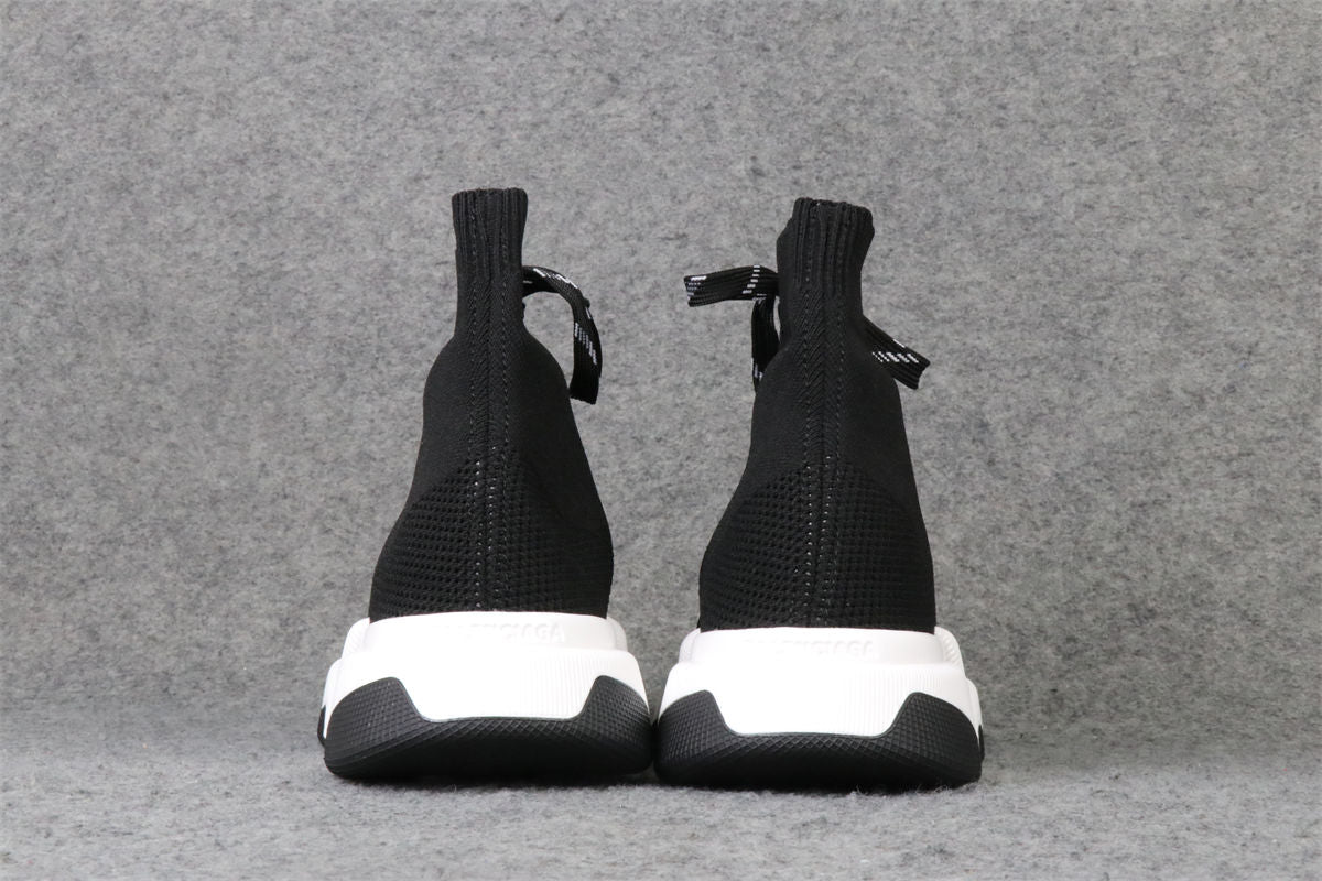 Balenciaga Speed 2.0 Lace-Up Sneaker 'Black White'