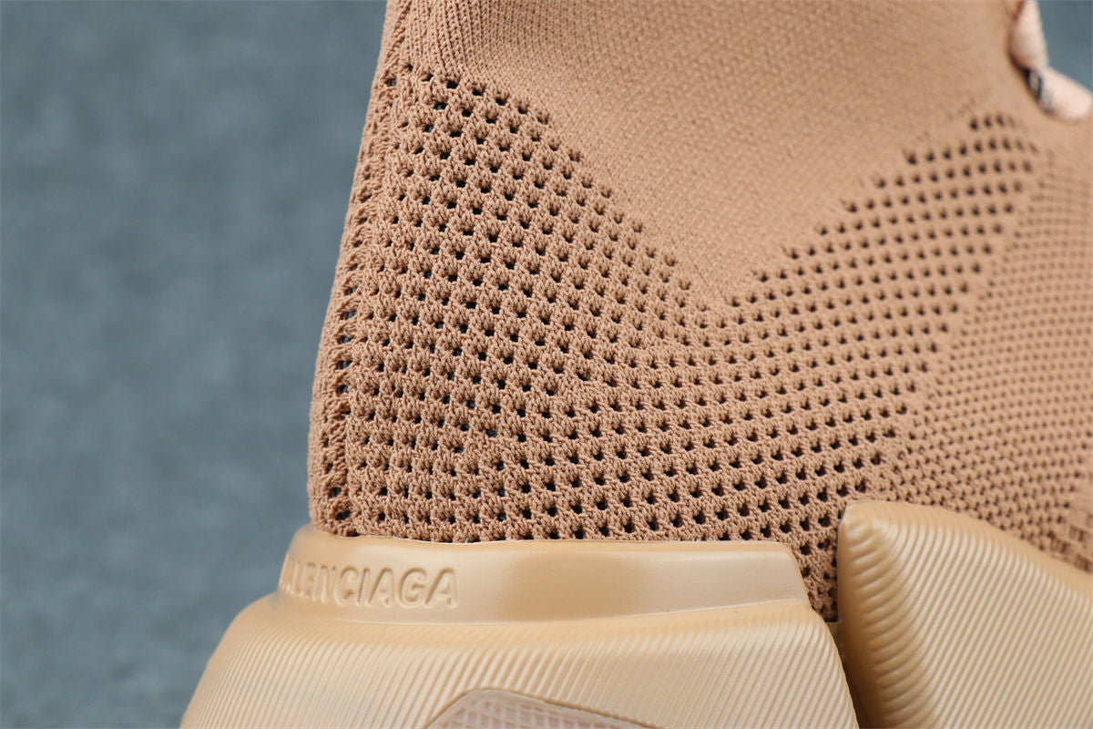 Balenciaga Speed 2.0 Lace-Up Sneaker 'Beige'