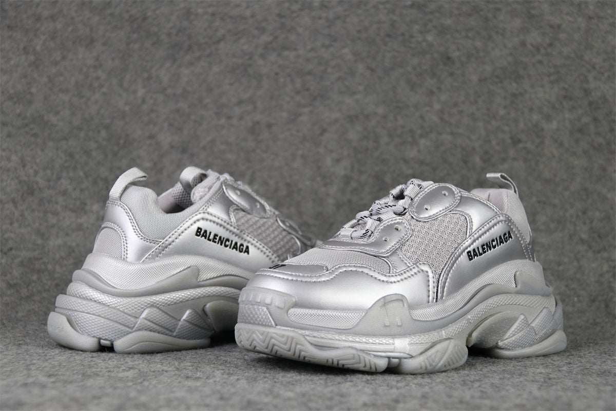 Balenciaga Triple S Sneaker 'Silver Metallic'